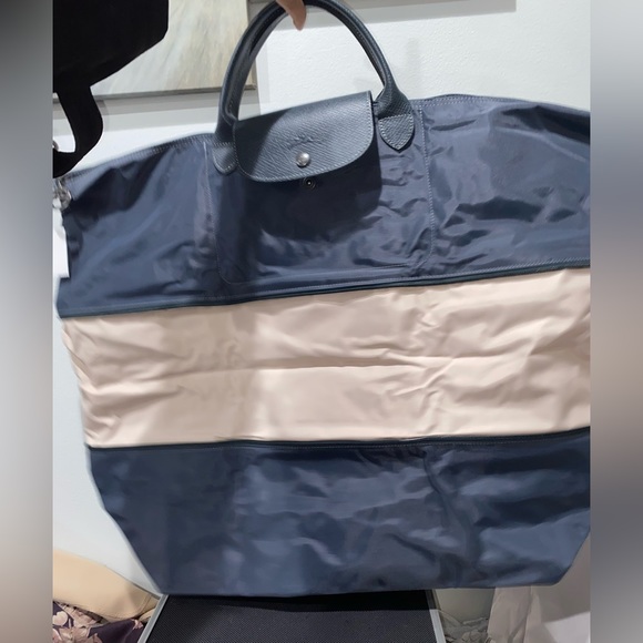 Longchamp Large Le Pliage Recycled Canvas Tote Bag - Picture 12 of 15